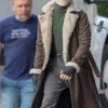 Doom Patrol Larry Trainor Fur Long Trench Coat For Sale