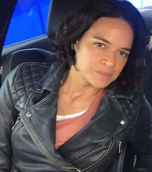 Fast And Furious 9 Letty Ortiz Black Leather Jacket For Sale