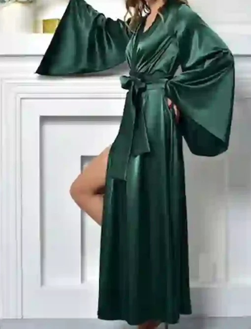 Green Kimono Green Robe