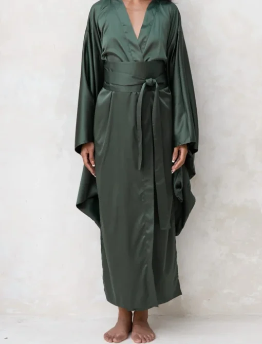 Green Kimono Robe For Sale