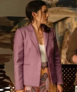 Inga Schlingmann Watson S01 Purple Blazer