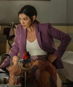 Inga Schlingmann Watson S01 Purple Blazer For Sale