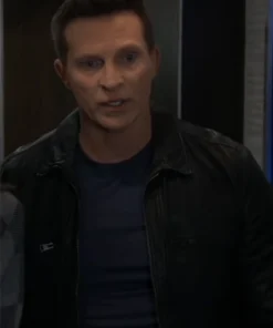 Jason Morgan General Hospital Black Leather Jacket