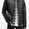 Jason Morgan General Hospital Black Leather Jacket For Sale