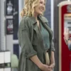 Jenna Elfman Shifting Gears S01 Green Coat