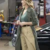 Jenna Elfman Shifting Gears S01 Green Coat For Sale
