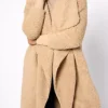 Jill Martin Sherpa Brown Coat