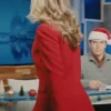 Jodie Grant Our Christmas House Red Blazer For Sale