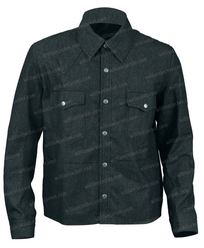 John Dutton Yellowstone Hooded Denim Jacket