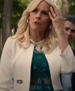 Leanne Morgan You’re Cordially Invited White Blazer