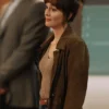 Leighton Meester Good Cop Bad Cop S01 Brown Coat For Sale