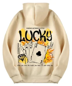 Lucky Card Stegaro Hoodie Back