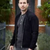 Martin Compston Fear S01 Suede Leather Jacket For Sale
