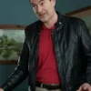 Michael Barnett Good American Family Leather Jacket
