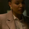 Michelle Taylor Dope Thief s01 Houndstooth Blazer