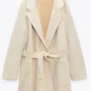 Nina Reeves General Hospital Suede Coat For Sale