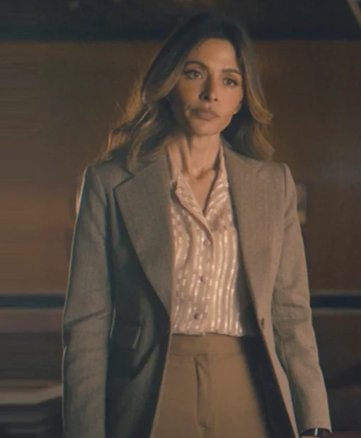 Paradise S01 Sarah Shahi Grey Blazer