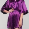 Purple Kimono Robe For Sale