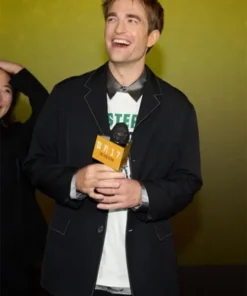 Robert Pattinson Mickey 17 Black Blazer