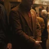Seth Rogen The Studio S01 Brown Coat