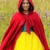 Shop Rachel Zegler Snow White Red Cape Coat