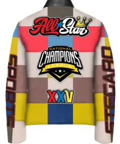 Steagro All Star National Champions Leather Jacket Back