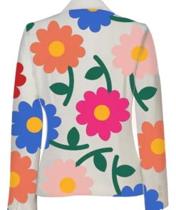 Stegaro Happy Daisy Blazer Back
