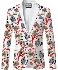 Stegaro King Of Cards Blazer