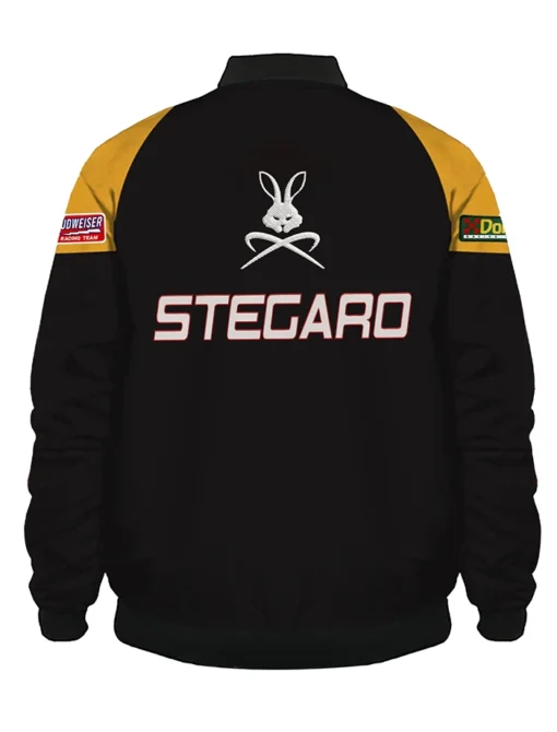 Stegaro Moto Bomber Jacket Back