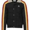 Stegaro Puffer Bomber Jacket Black