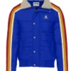 Stegaro Puffer Bomber Jacket Blue