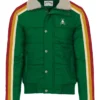 Stegaro Puffer Bomber Jacket Green