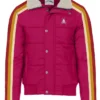 Stegaro Puffer Bomber Jacket Pink