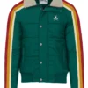 Stegaro Puffer Bomber Jacket Sea Green
