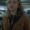 Tory Nichols Cobra Kai S06 Brown Cotton Jacket For Sale
