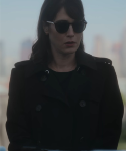 Alexandra Mullen Zero Day S01 Black Trench Coat