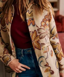 Alice Grosse Pointe Garden Society Floral Jacket For Sale