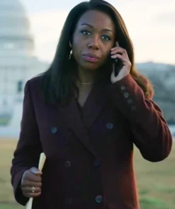 Amanda Warren The Night Agent S02 Maroon Blazer For Sale