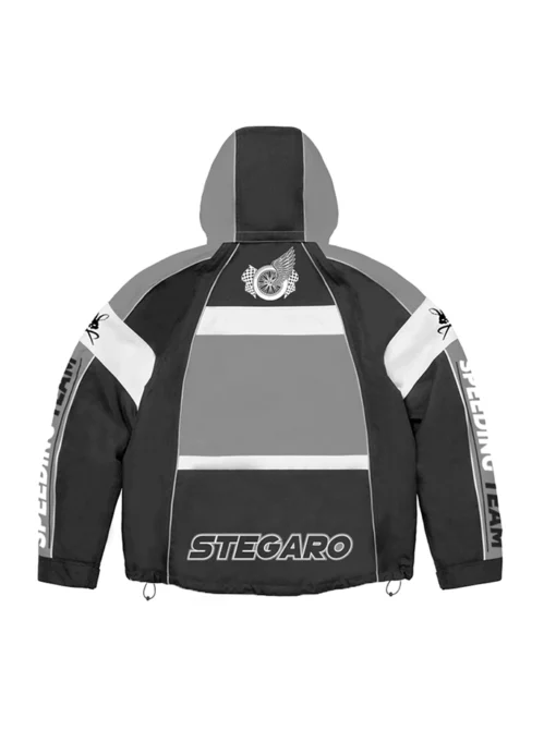 Buy Speeding Team Racer Hoodies Grey Black