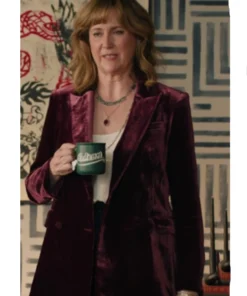 Jennifer Whalen Small Achievable Goals Velvet Blazer