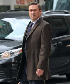 Jon Hamm Your Friends and Neighbors S01 Brown Coat For Sale