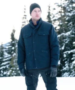 Justin Hartley Tracker S02 Black Cotton Jacket