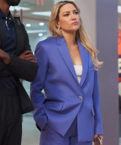 Kate Hudson Running Point S01 Blue Blazer For Sale