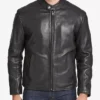 Michel Motorcycle Leather Jacket for Men