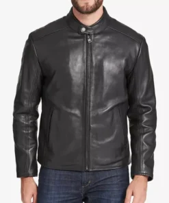 Michel Motorcycle Leather Jacket for Men