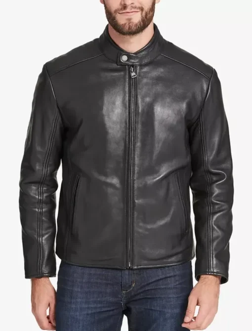 Michel Motorcycle Leather Jacket for Men