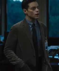 Rami Malek The Amateur Wool Coat