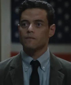 Rami Malek The Amateur Wool Coat For Sale