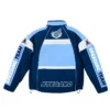 Speeding Teams Racer Hoodie Navy Blue Back