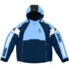 Speeding Teams Racer Hoodies Navy Blue Front